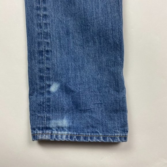 Abercrombie & Fitch The A&F Skinny Jeans Mens 32 x 34 Measures 33 x 35 Blue - Picture 5 of 14